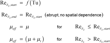 abrupt transition model